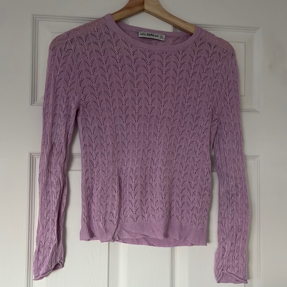 Zara Knit Top Size M